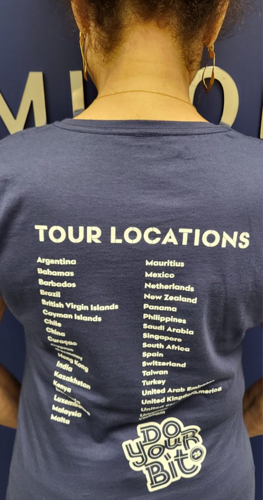 Do Your Bit, Global t-shirt 